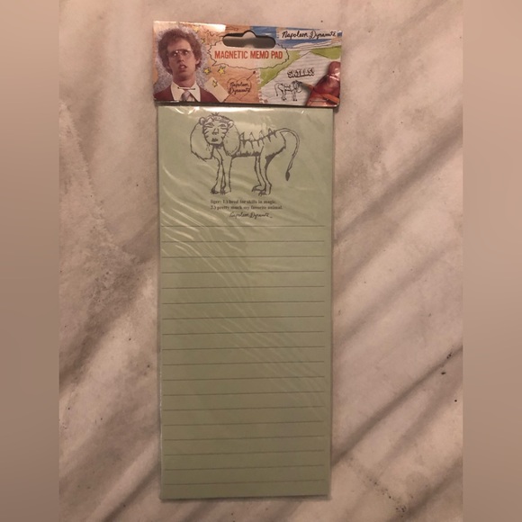 Napoleon Dynamite magnetic memo pad - Picture 2 of 3